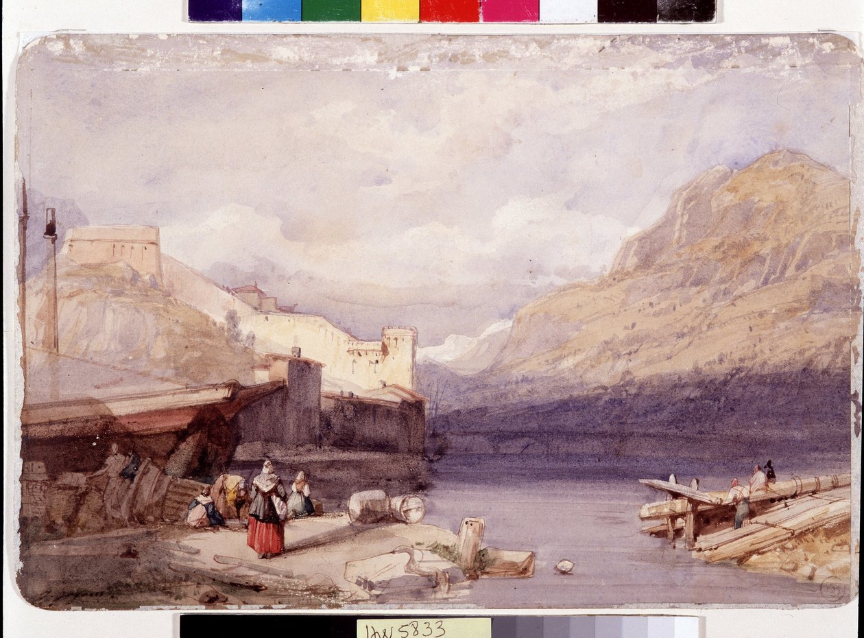 Landschaft Norditaliens von Jules Romain Joyant