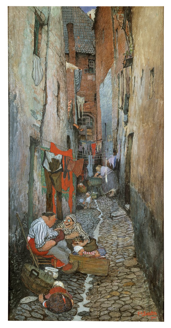 Gasse von Jules de Bruycker