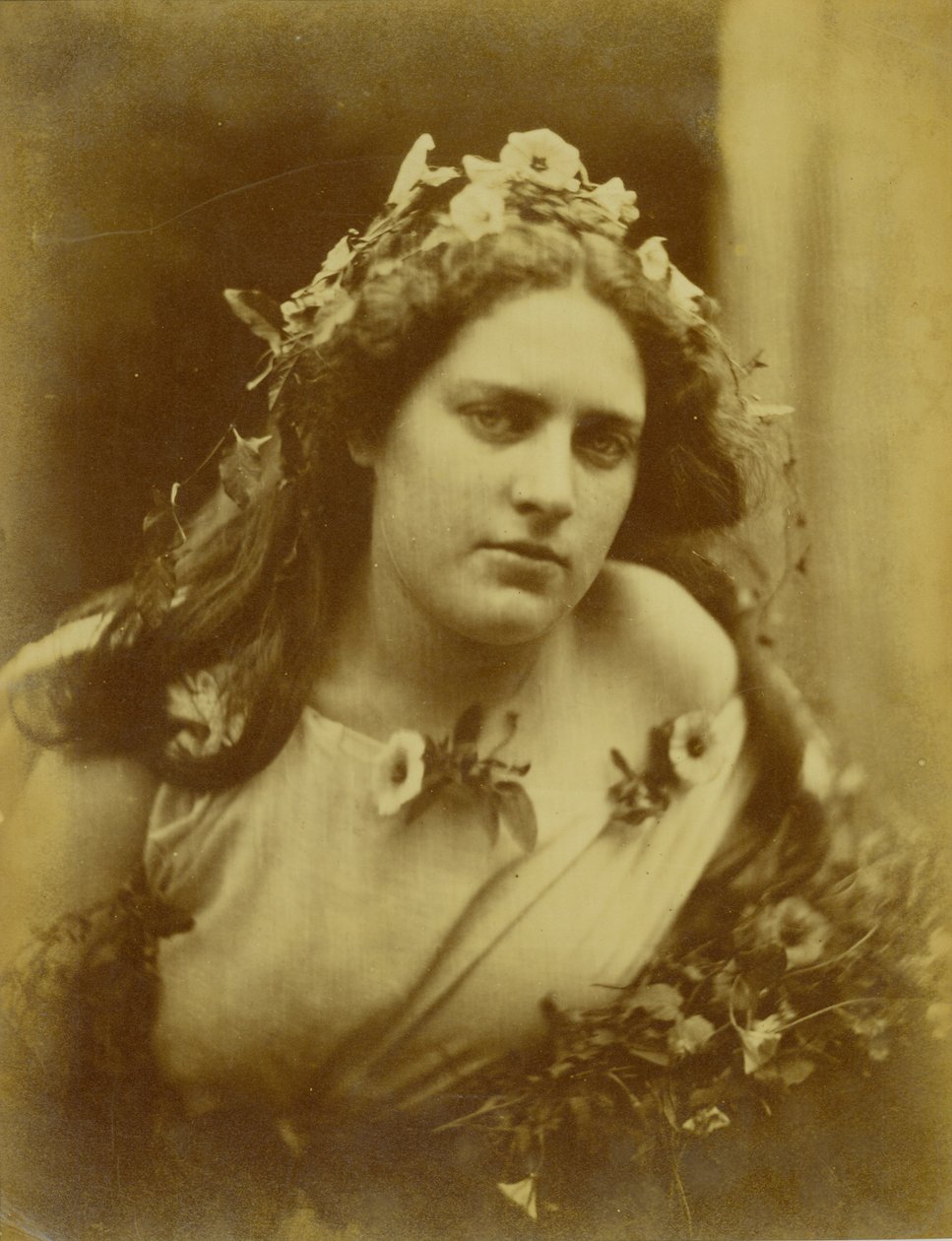 Cylene Wilson, ca. 1867 (Albuminabzug) von Julia Margaret Cameron