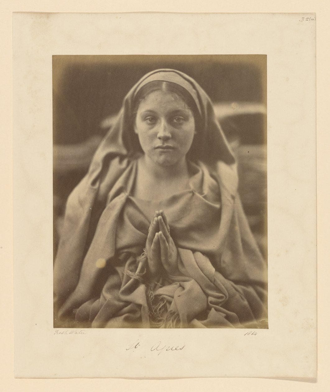 St. Agnes von Julia Margaret Cameron