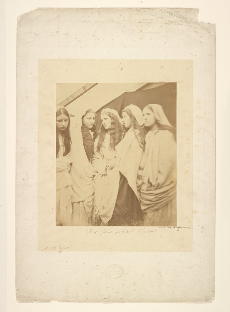 Die fünf törichten Jungfrauen von Julia Margaret Cameron