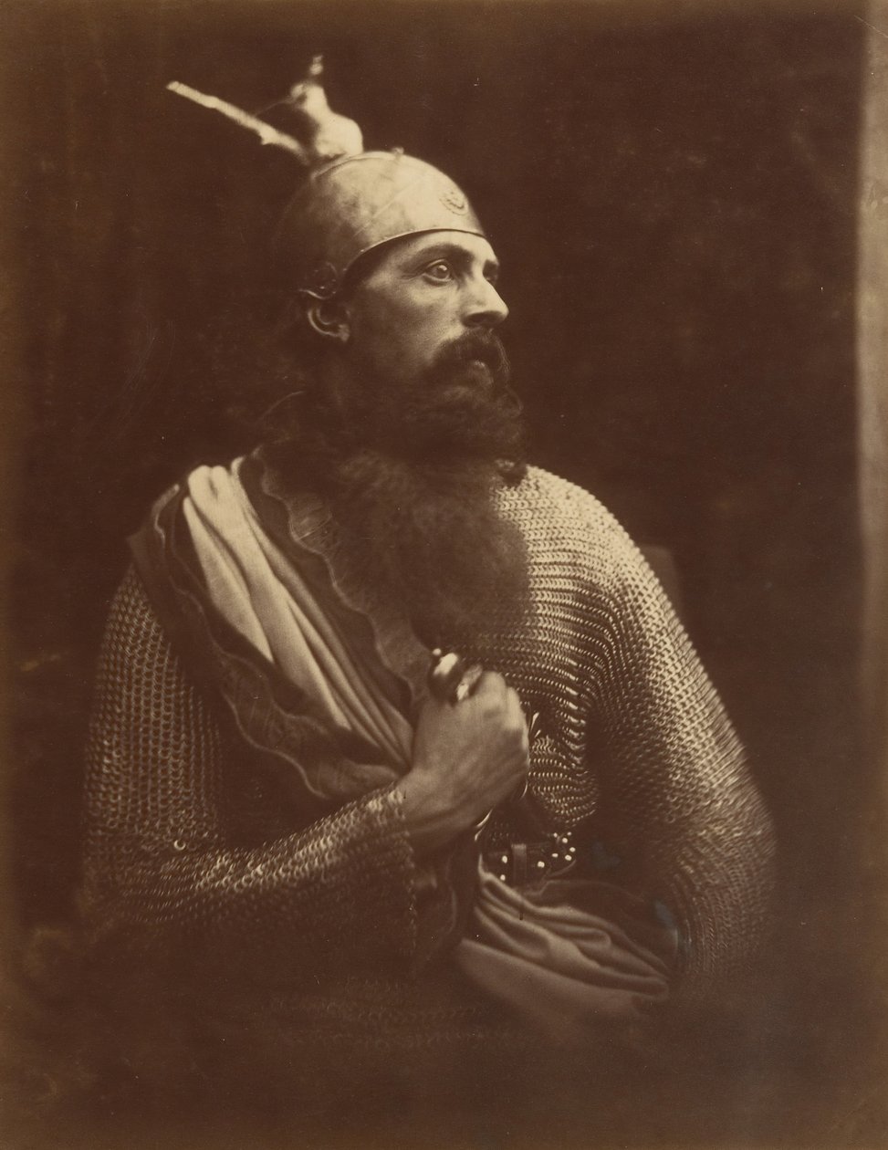 Der Tod von König Arthur, 1874 von Julia Margaret Cameron