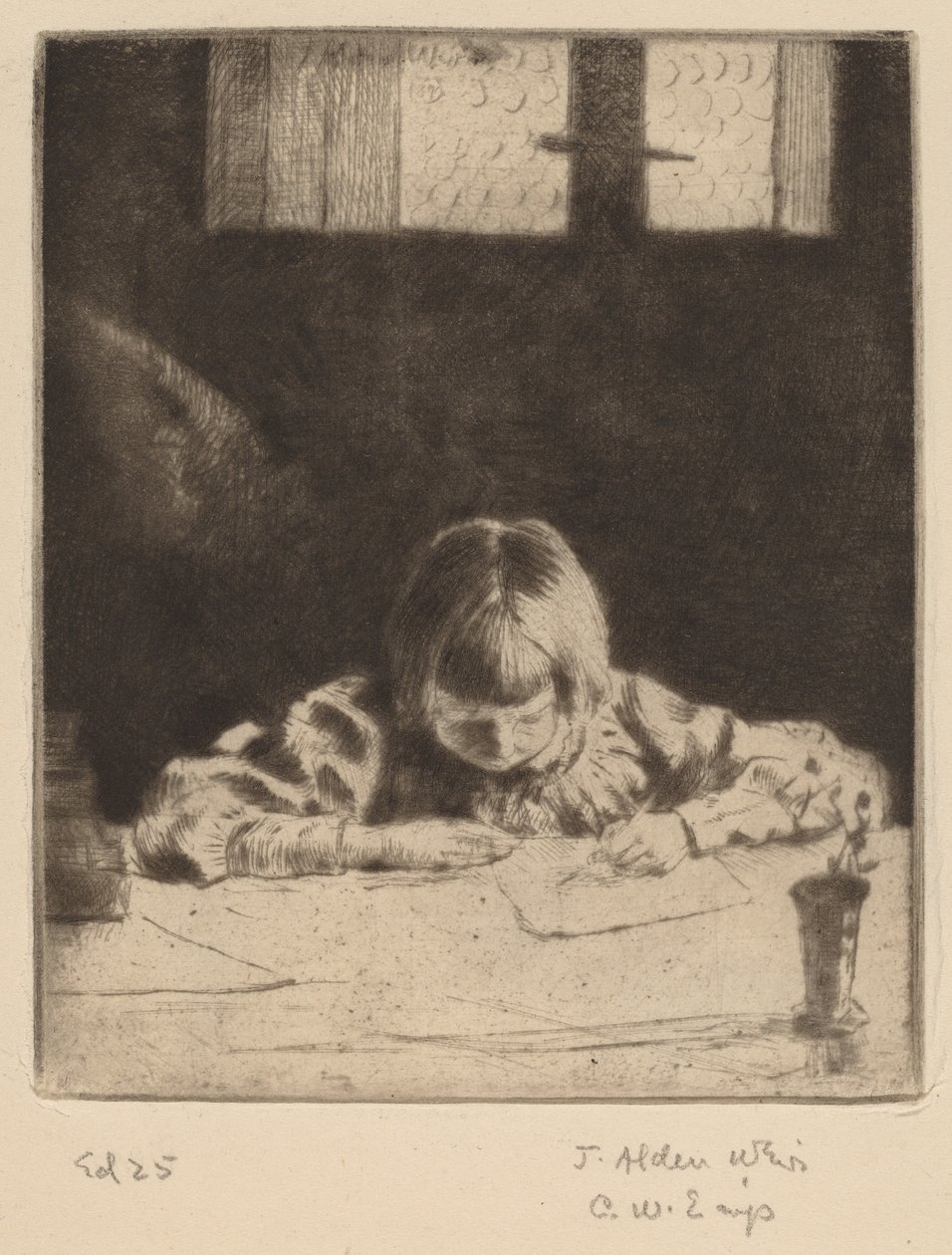 Der kleine Student von Julian Alden Weir