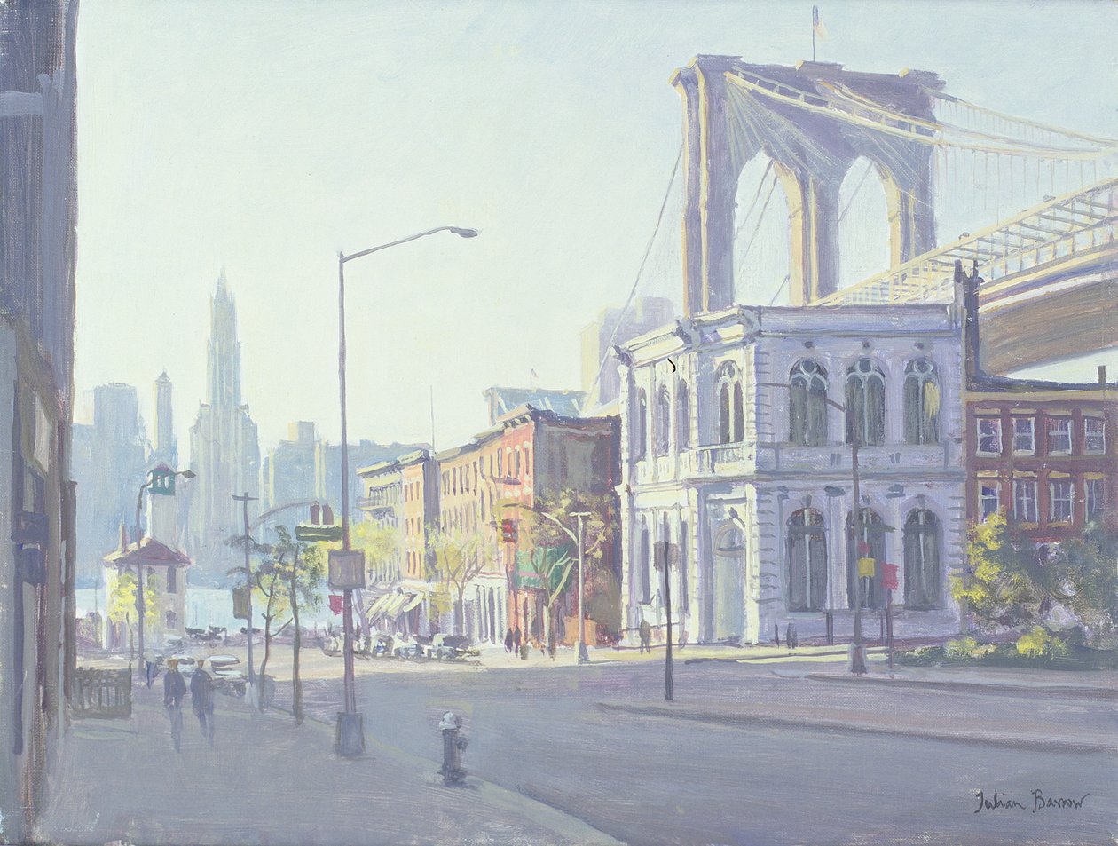 Brooklyn Bridge, New York von Julian Barrow