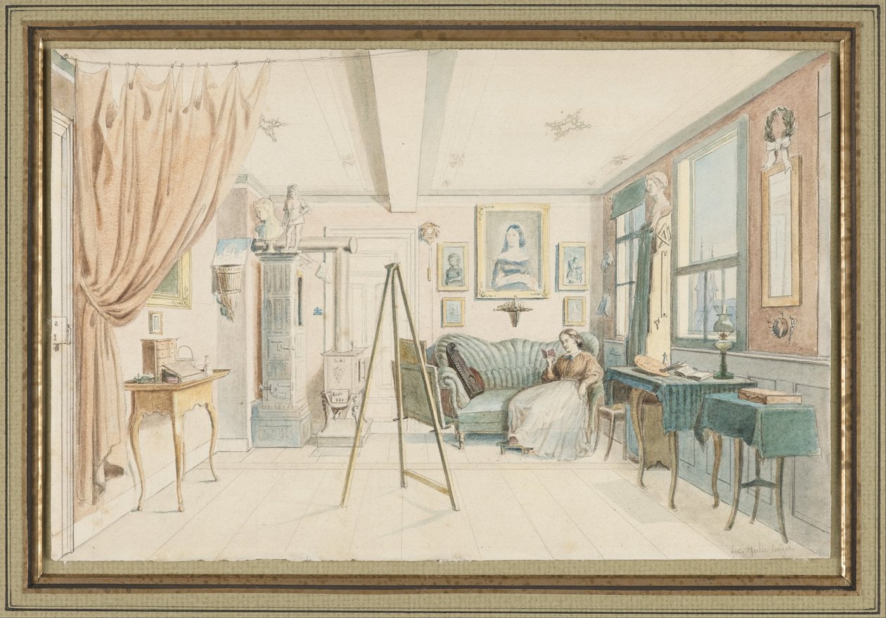 Ein Künstlerstudio von Julie Bayer
