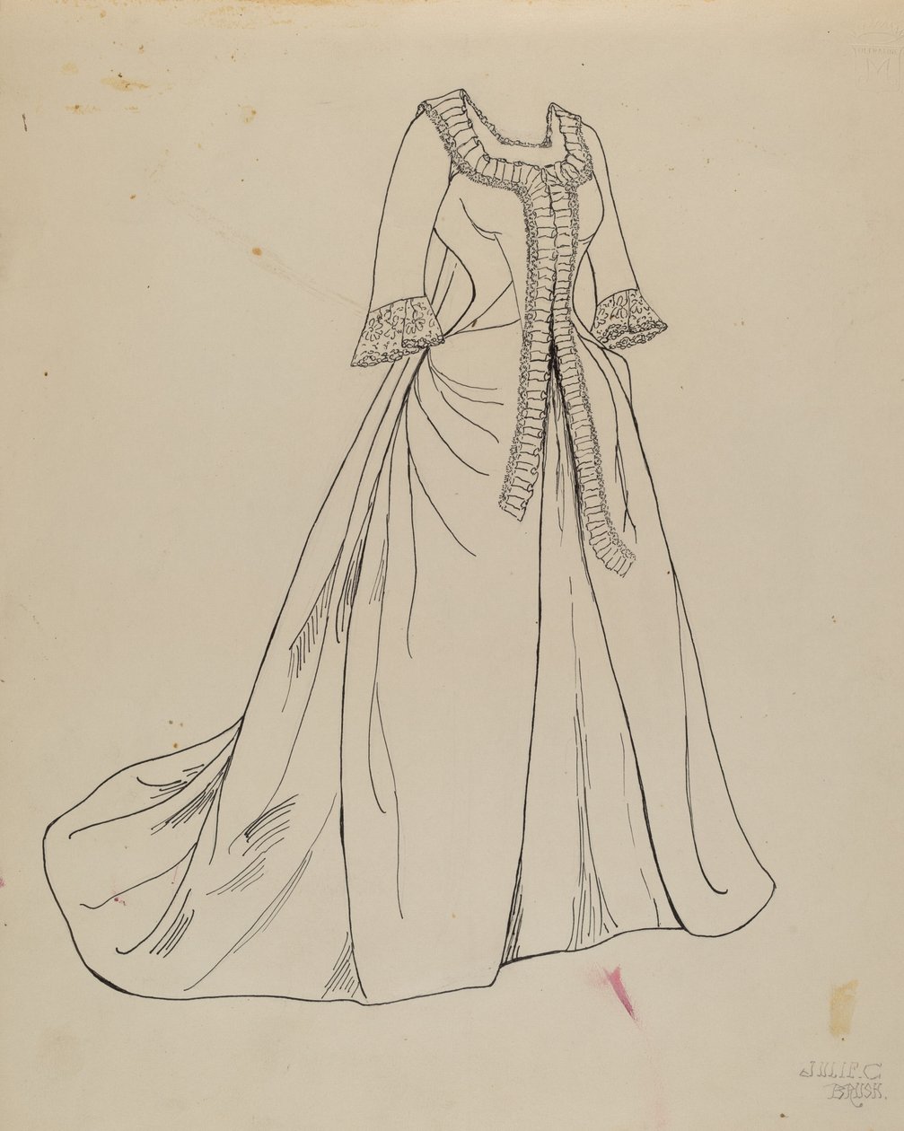 Kleid von Julie C. Brush