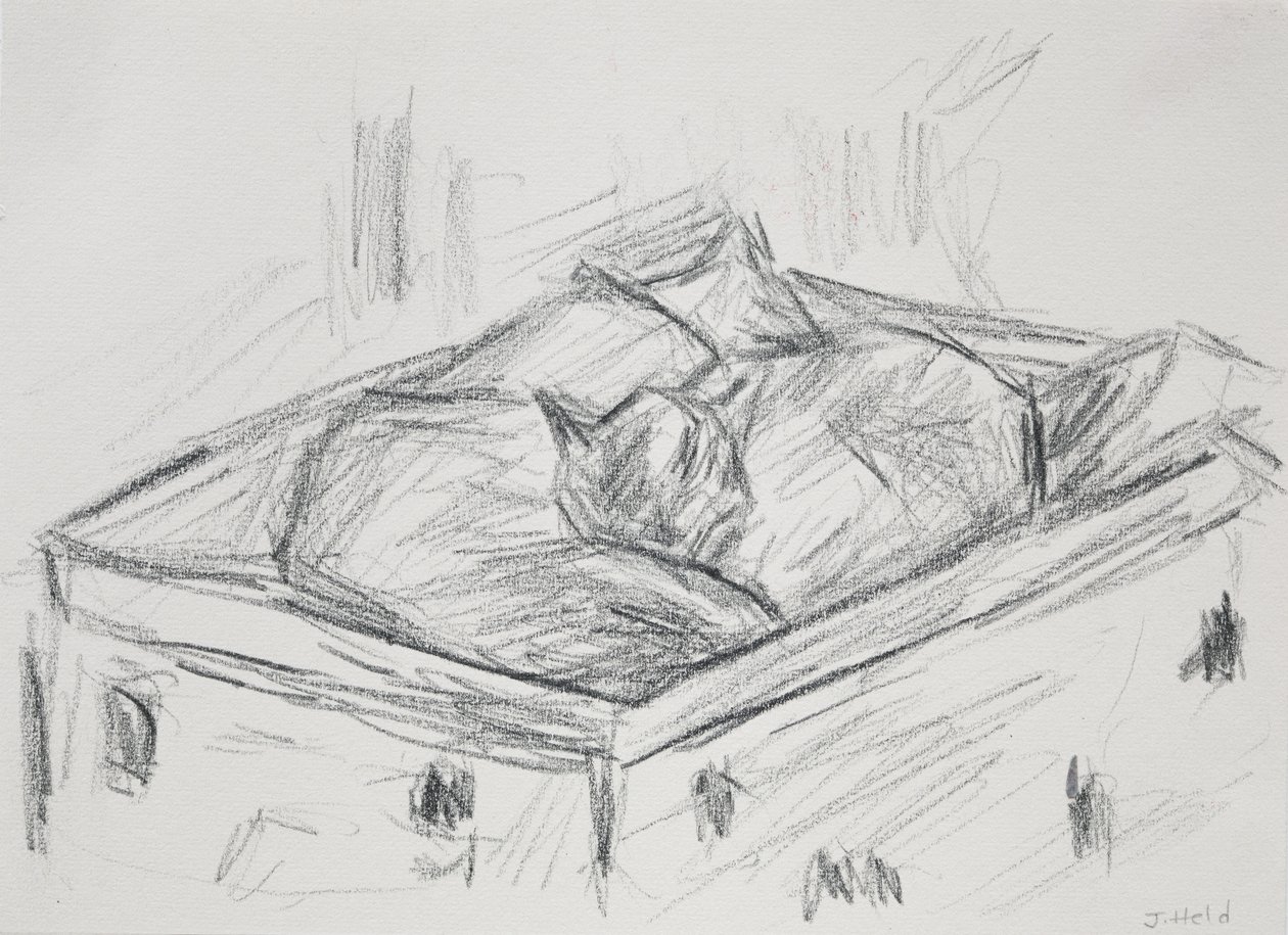 Katzen kuscheln, 2015 von Julie Held