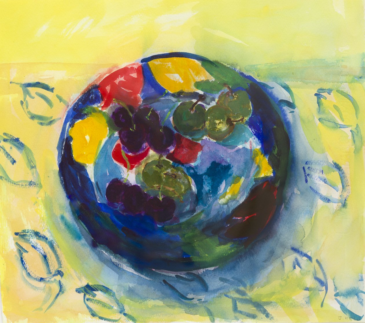 Kirschen und Renekloden, 2017 von Julie Held