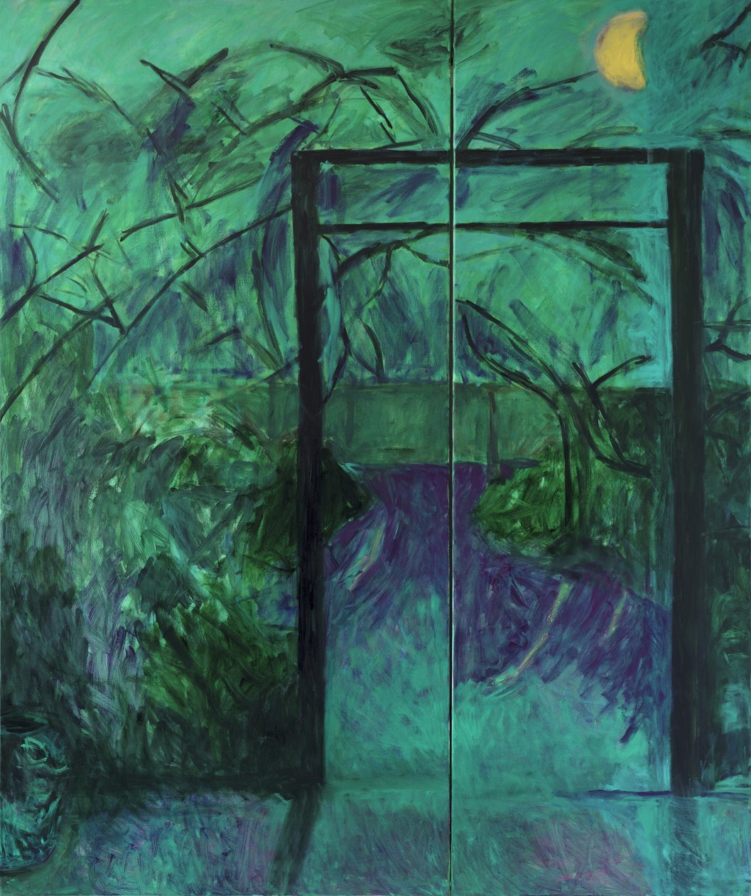 Mondbeschienener Garten, 2014 von Julie Held