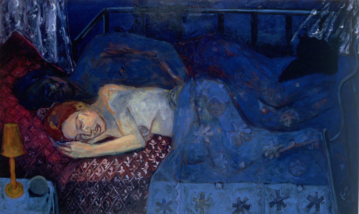 Schlafendes Paar, 1997 von Julie Held