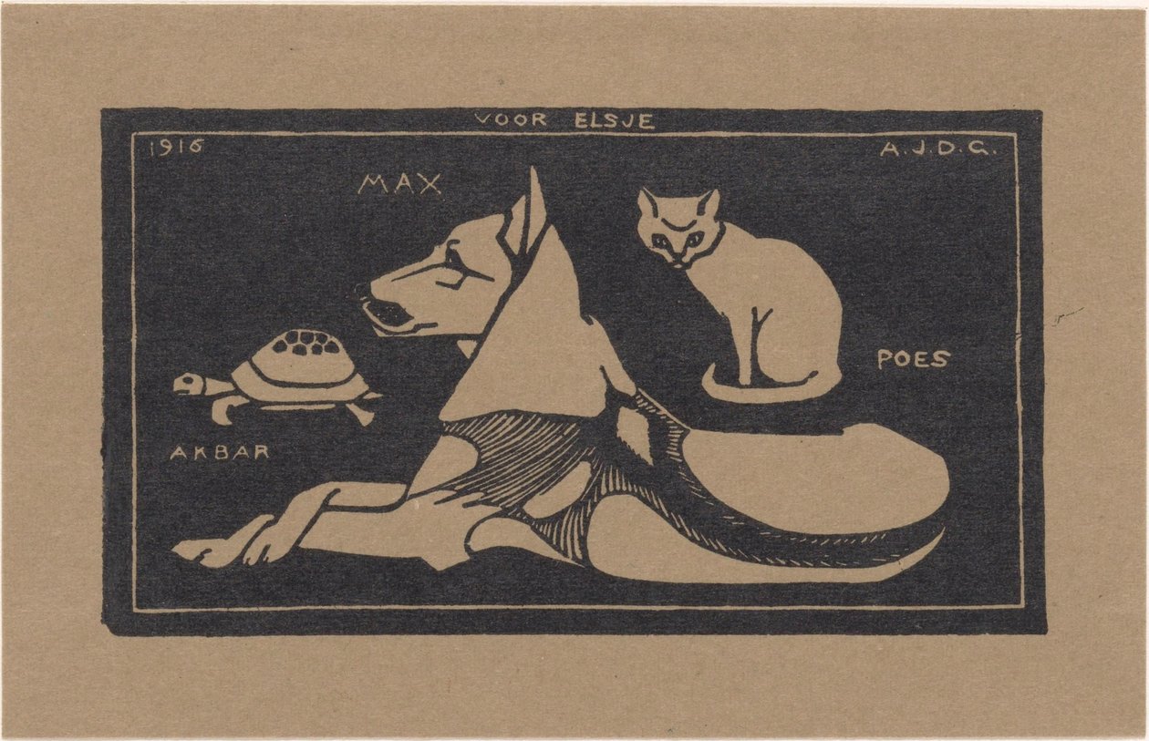 Akbar, Max, Katze von Julie de Graag