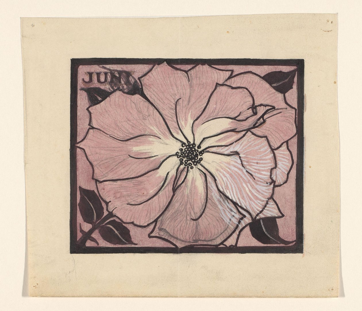 Blume Juni von Julie de Graag
