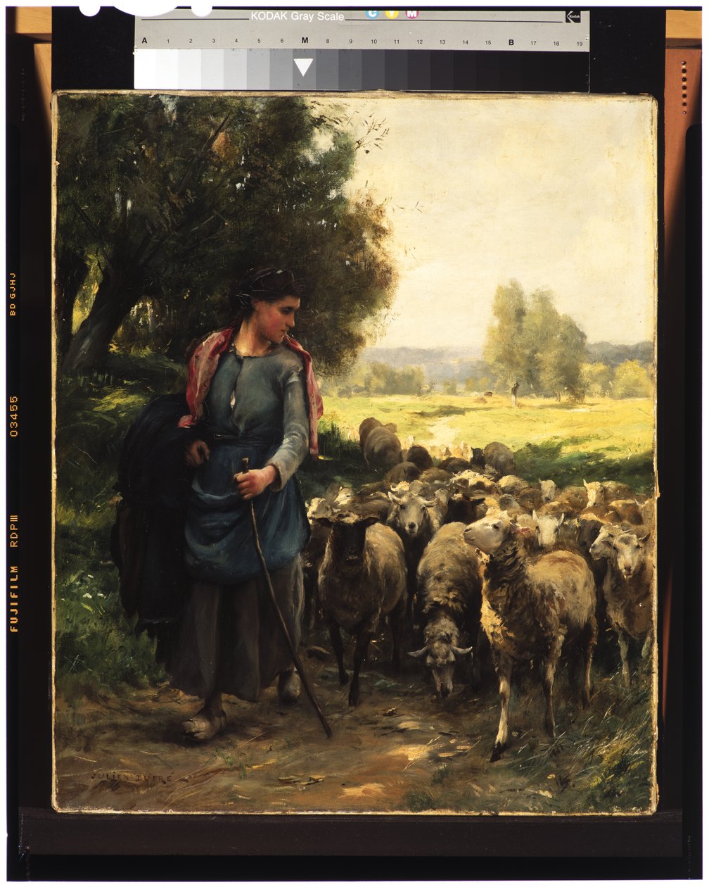 Die junge Schäferin, ca. 1900 von Julien Dupre