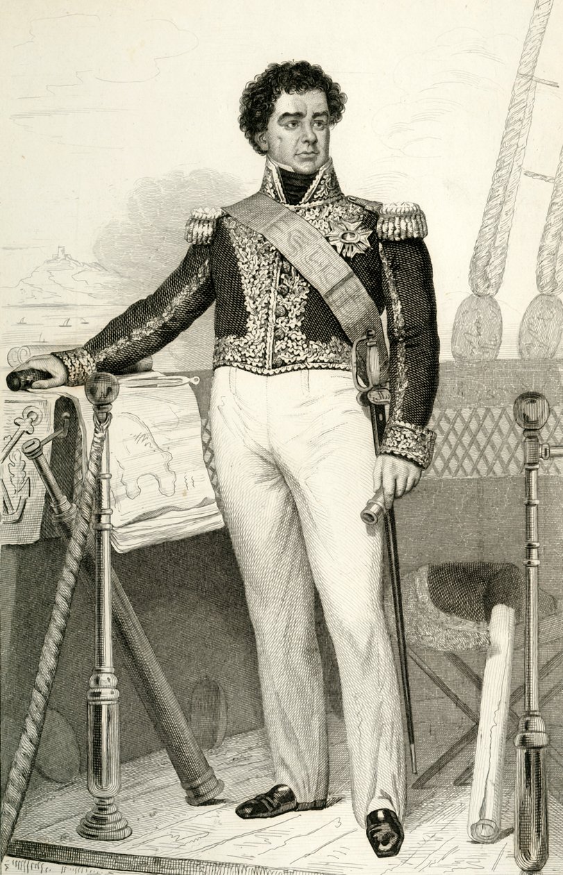 Guy-Victor Duperré, 1804, 1839 von Julien Leopold Boilly