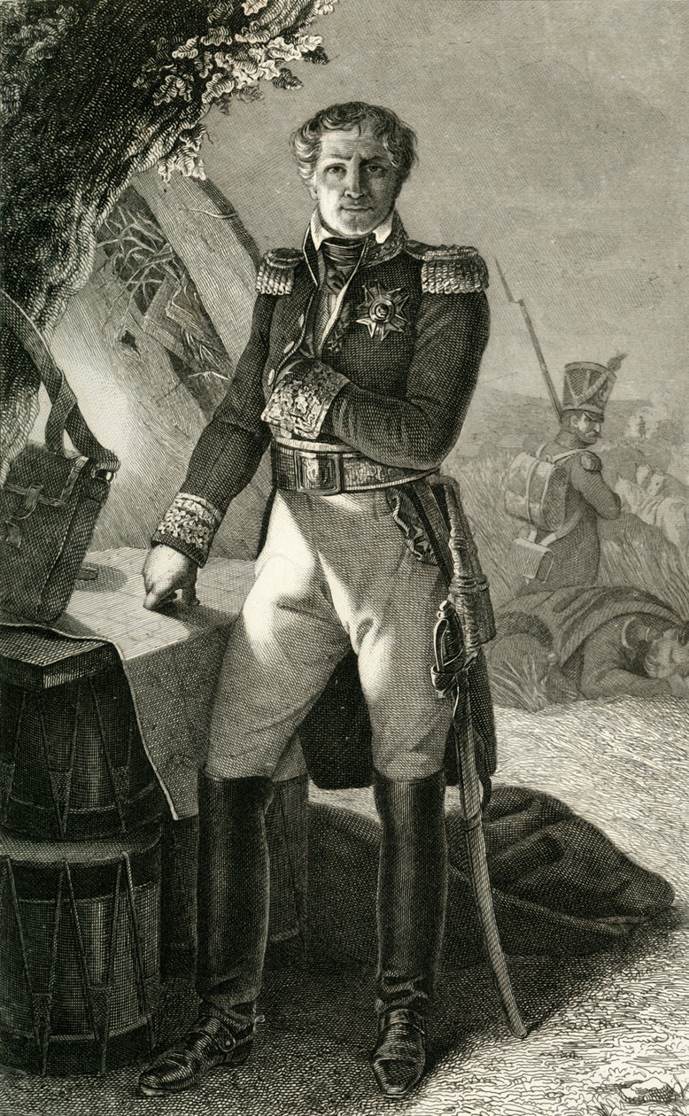 Laurent Gouvion Saint-Cyr, 1804, 1839 von Julien Leopold Boilly