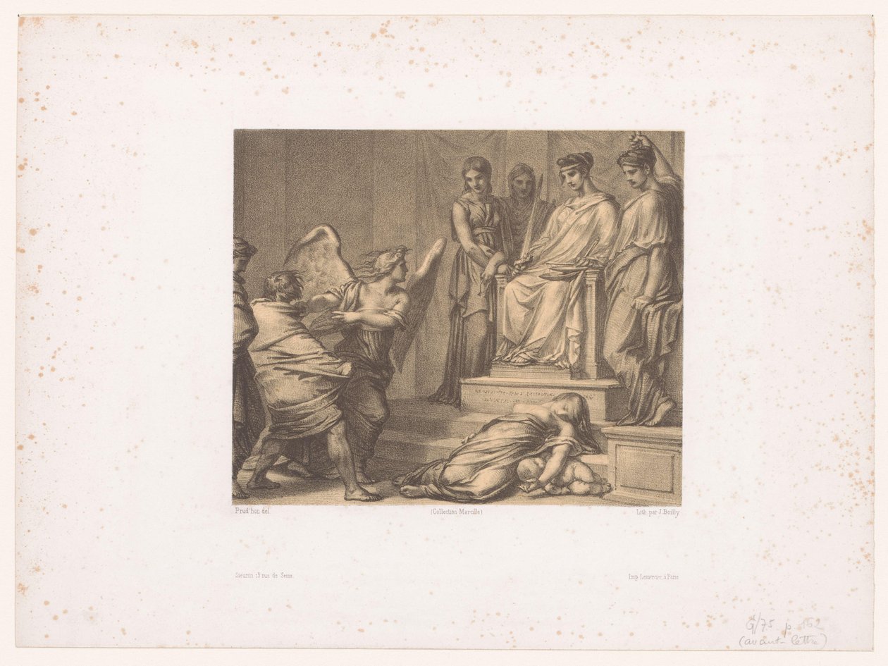 Nemesis und Themis von Julien Leopold Boilly