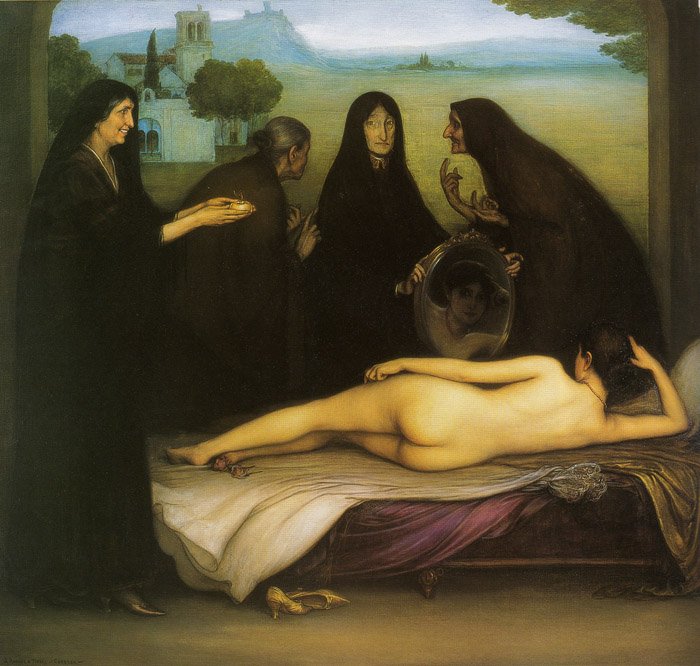 Die Sünde von Julio Romero de Torres