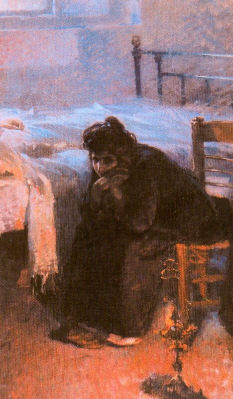 Stunden der Angst von Julio Romero de Torres
