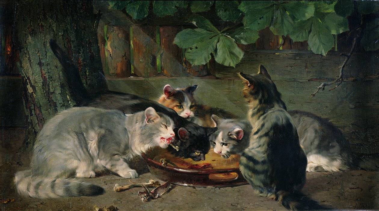 Essenszeit von Julius Adam