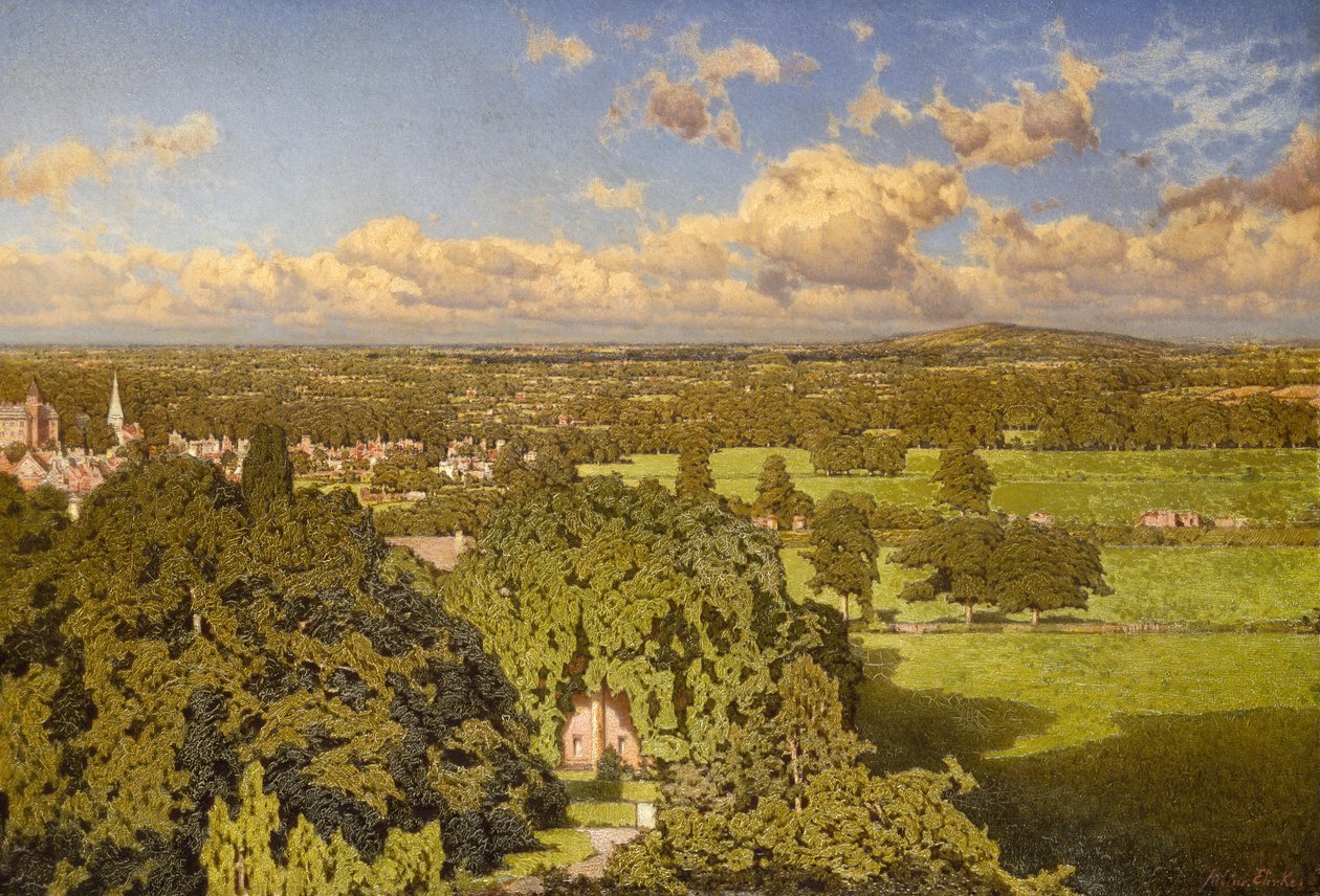 Ein Blick von Malvern von Julius Ehrke