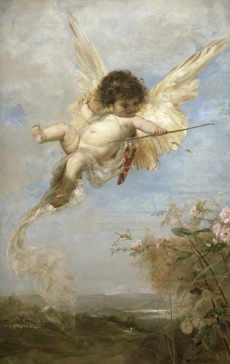 Amor, 1878 von Julius Kronberg