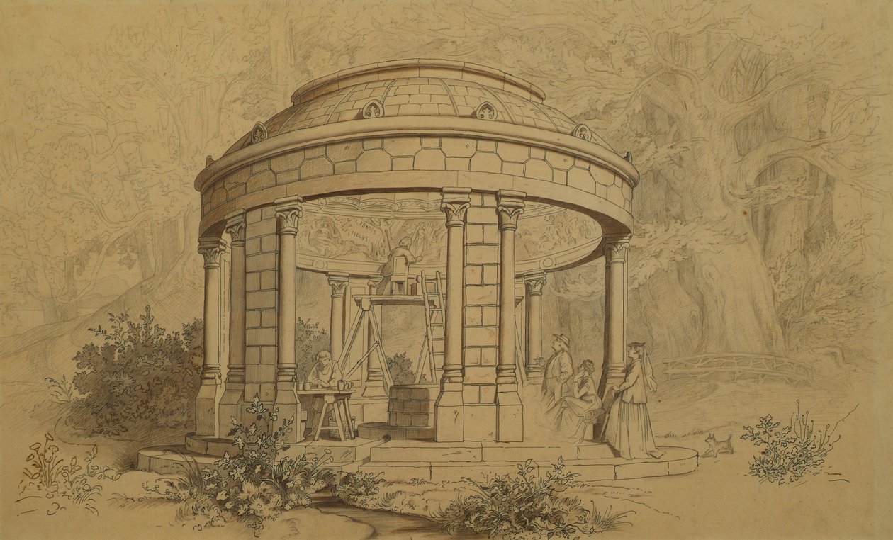 Der Tempel der Melusine von Julius Naue