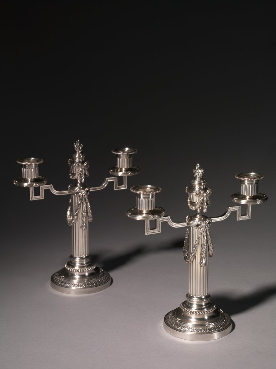 Kandelaber, Firma Peter Carl Fabergé von Julius Rappoport
