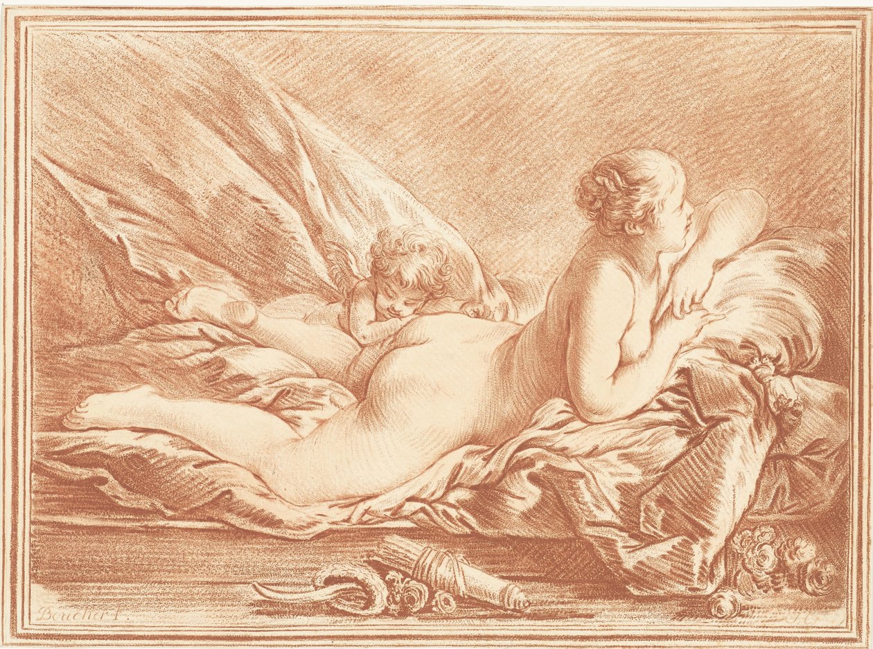 Venus und Cupido von Jurriaan Cootwijck