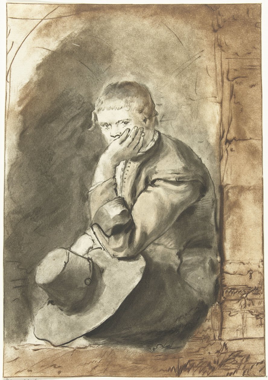 Sitzender Mann von Jurriaan Cootwijck