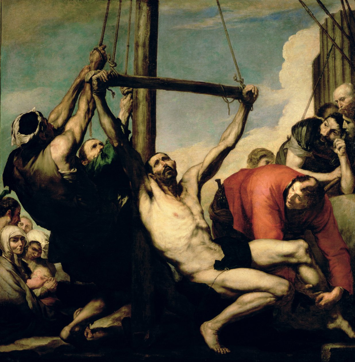 Das Martyrium des Heiligen Philippus, 1639 von Jusepe de Ribera
