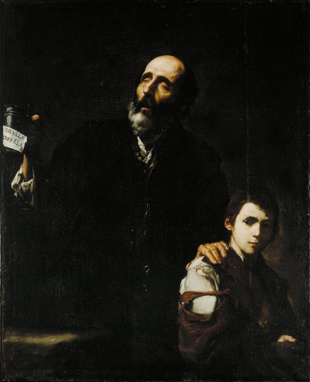 Blinder alter Bettler, ca. 1632 von Jusepe de Ribera
