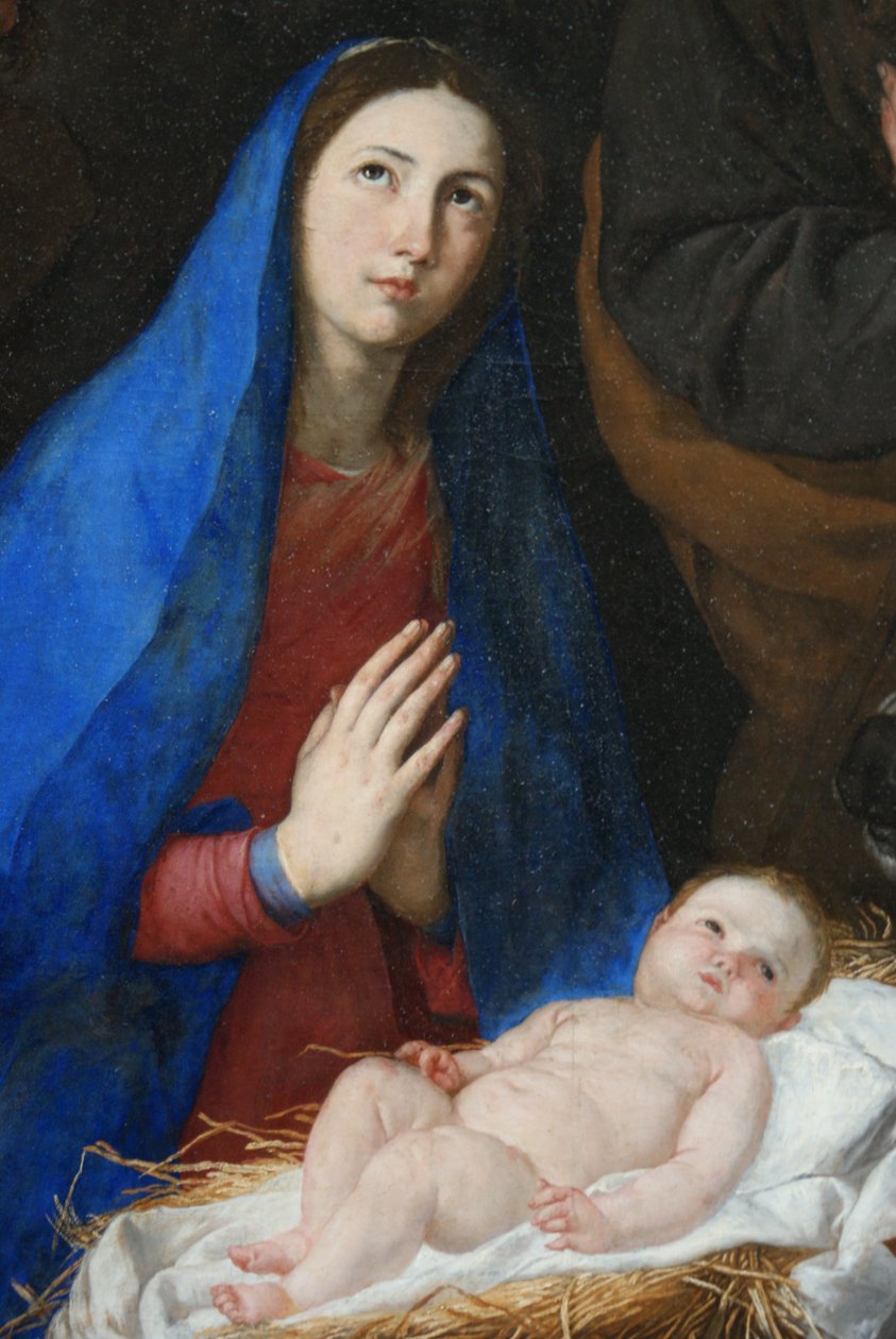 Die Anbetung der Hirten von Jusepe de Ribera