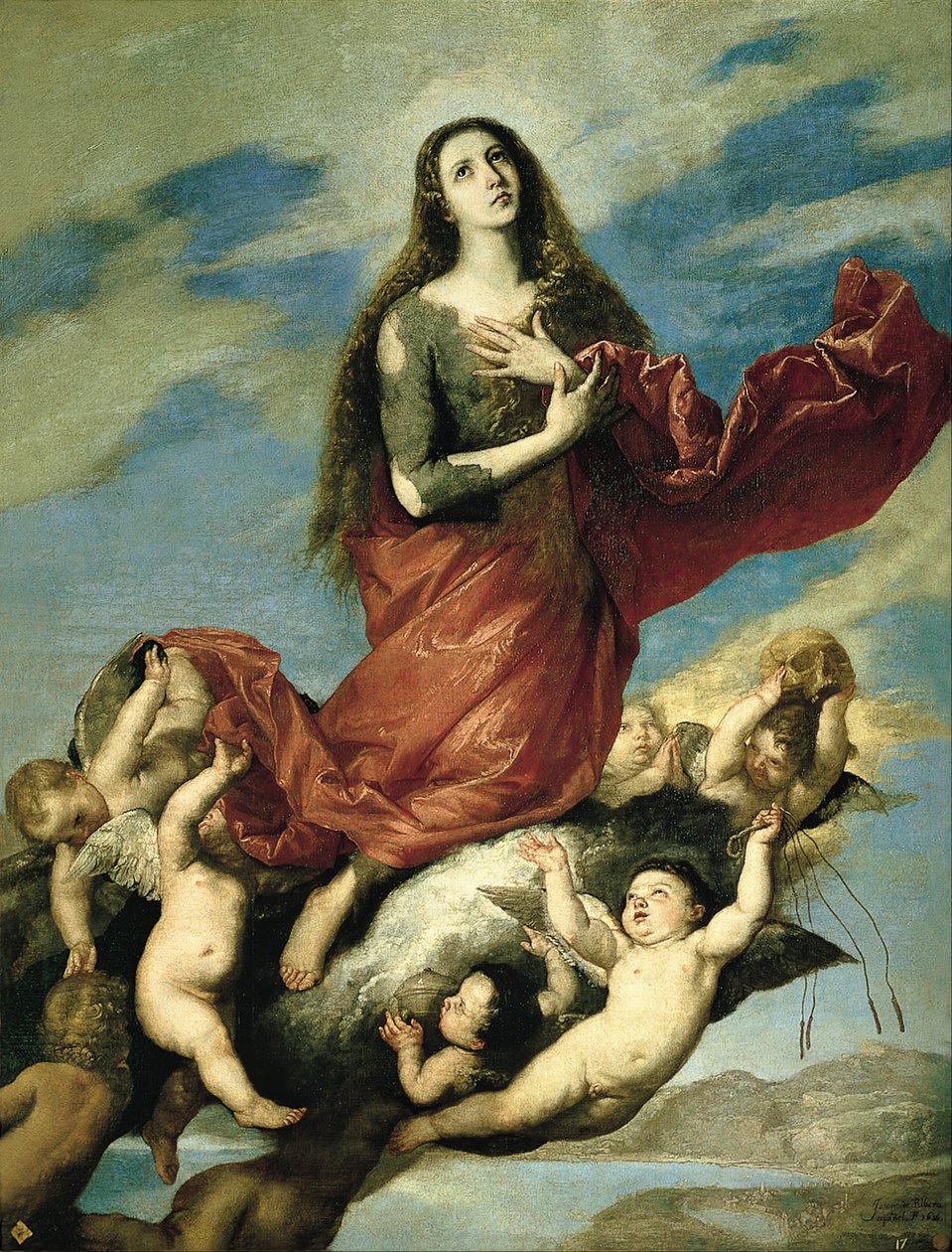 Himmelfahrt der Magdalena von Jusepe de Ribera