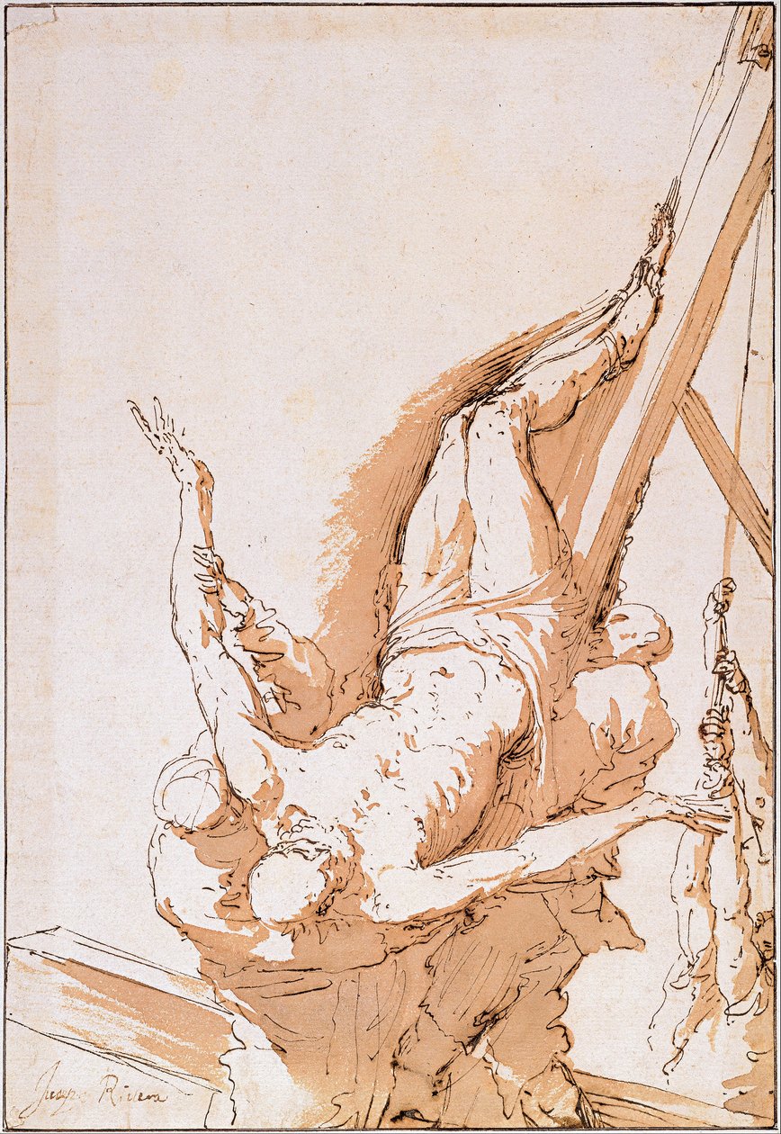 Kreuzigung des Heiligen Petrus von Jusepe de Ribera