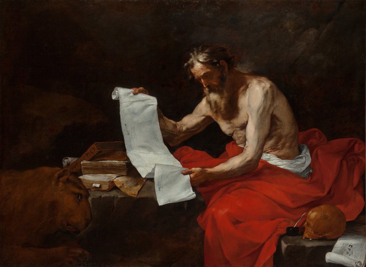Heiliger Hieronymus, 1646 von Jusepe de Ribera