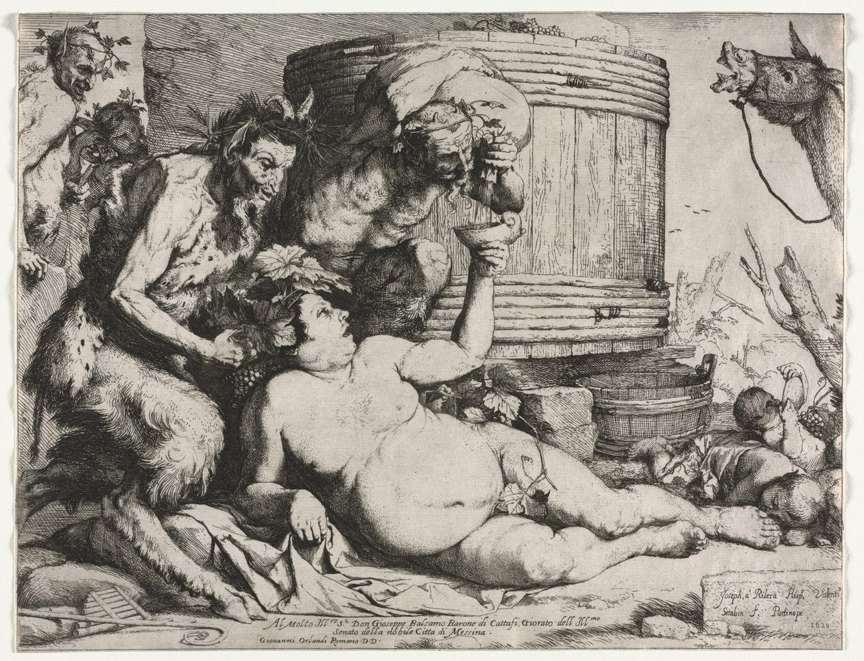 Silenus, 1628 von Jusepe de Ribera