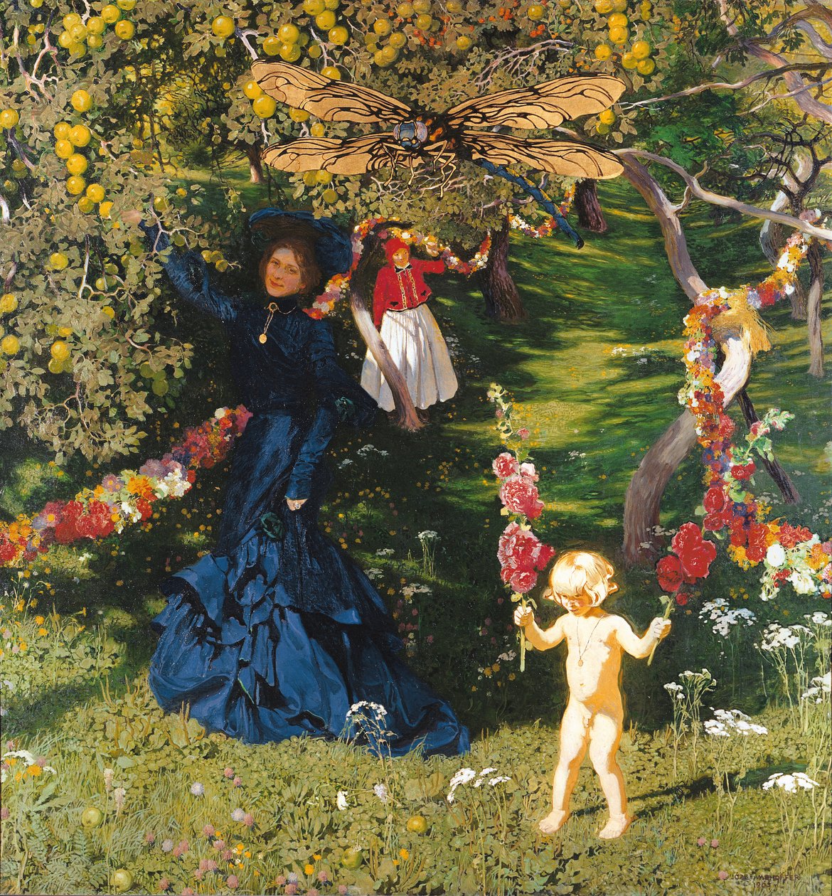 Der seltsame Garten von Józef Mehoffer