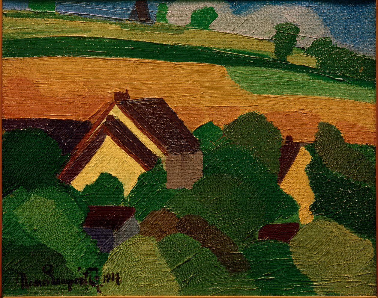 Landschaft von József Nemes Lampérth