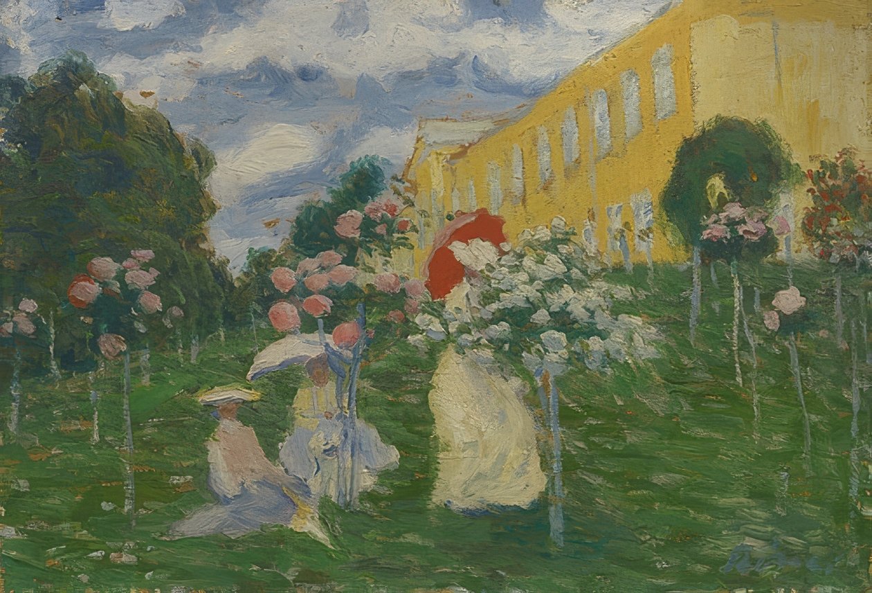 Gartenlandschaft von József Rippl Rónai