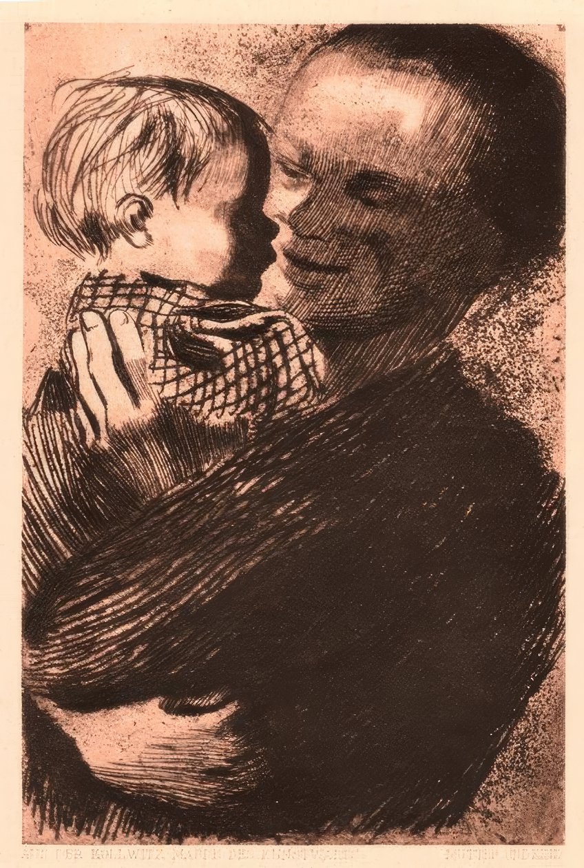 Mutter und Kind von Käthe Kollwitz