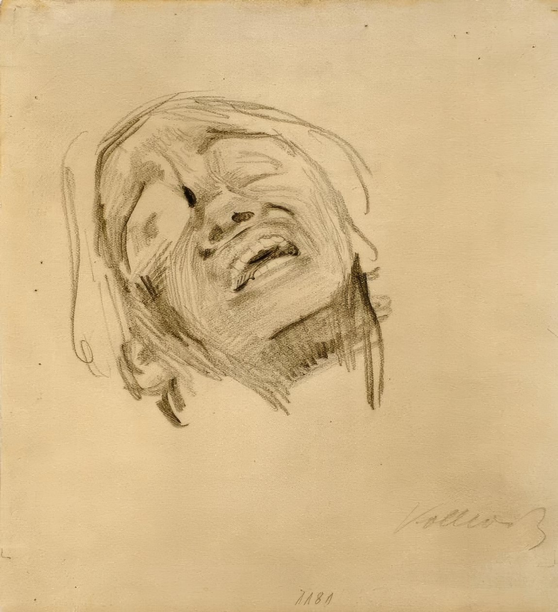 Frauenkopf von Käthe Kollwitz