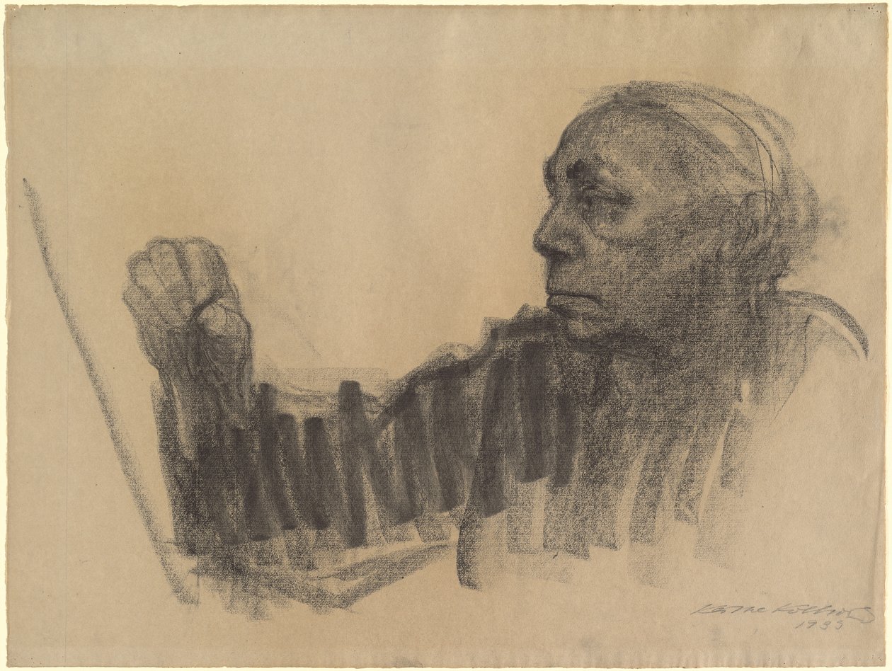 Selbstporträt von Käthe Kollwitz