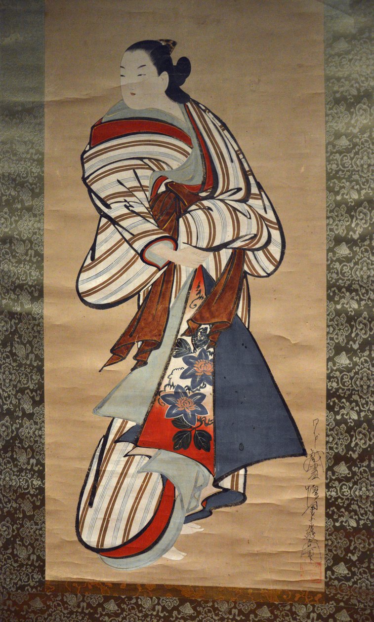 Paradiesische Kurtisane von Kaigetsudō Dohan