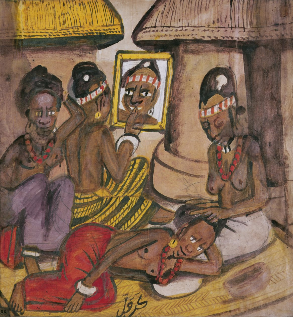 Mali-Frauen, c.1929 von Kalifala Sidibe