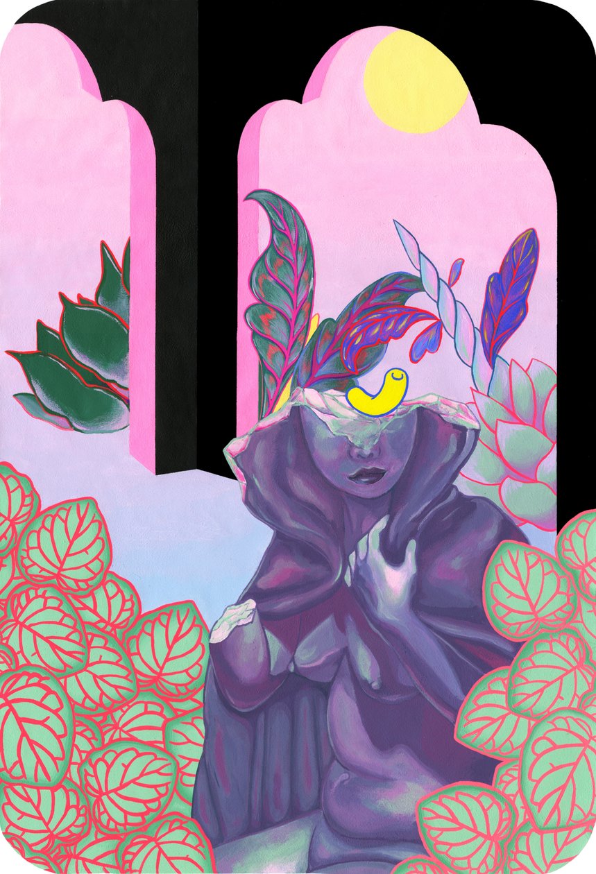 Gartenhexe, 2019 von Kam Tsz
