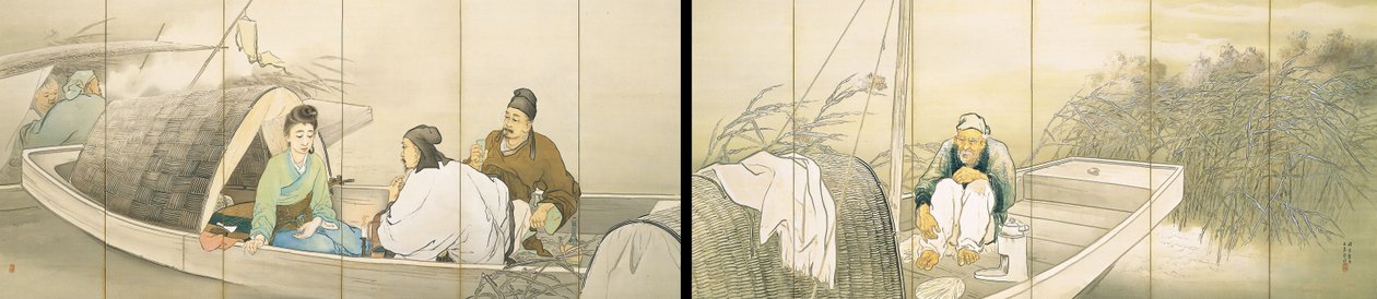 Lied der Laute von Hashimoto Kansetsu