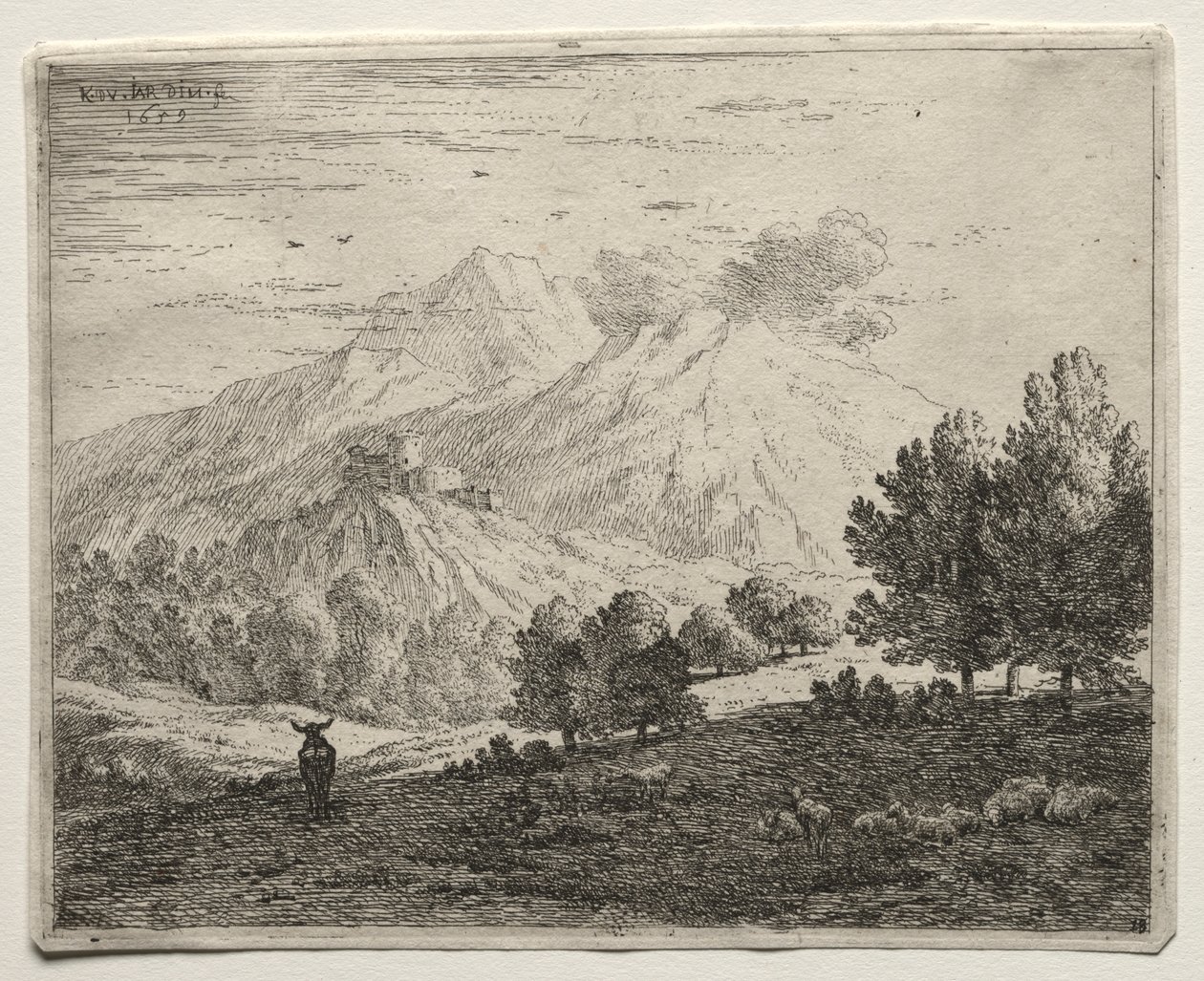 Die vier Berge von Karel Dujardin