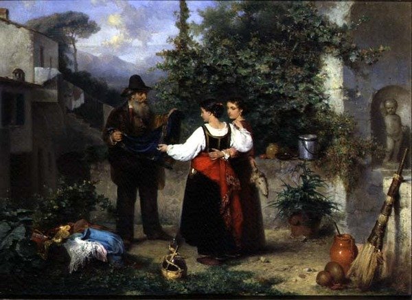 Der Tuchhändler von Karel Frans Philippeau