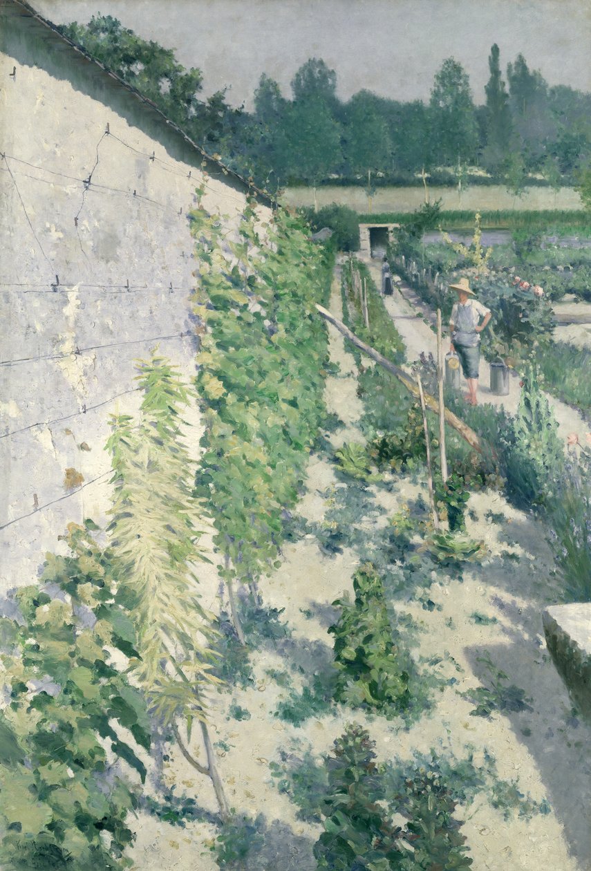 Garten in Grez, 1884 von Karl Fredrick Nordstrom