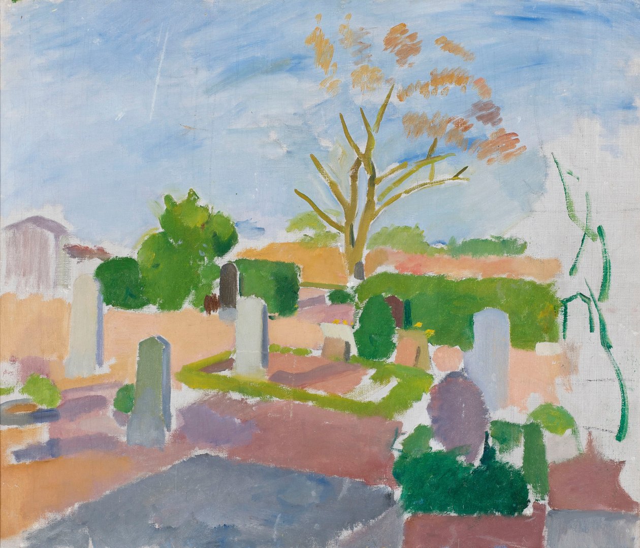 Friedhof, Christiansø von Karl Isakson